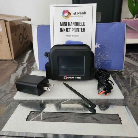 Mini PrintPeak Handheld Inkjet Printer Open Box - Picture 4 of 4